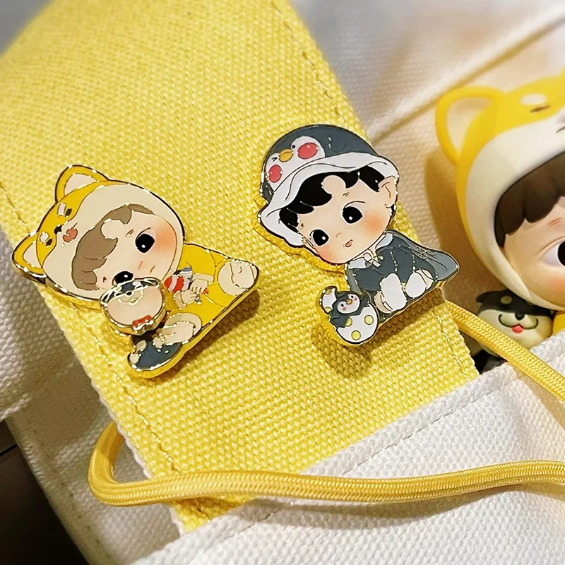 

POP MART HACIPUPU The Growth Diary Series - Badge Blind Box Surprise Mystery Box Mistery Action Figure Home Decor