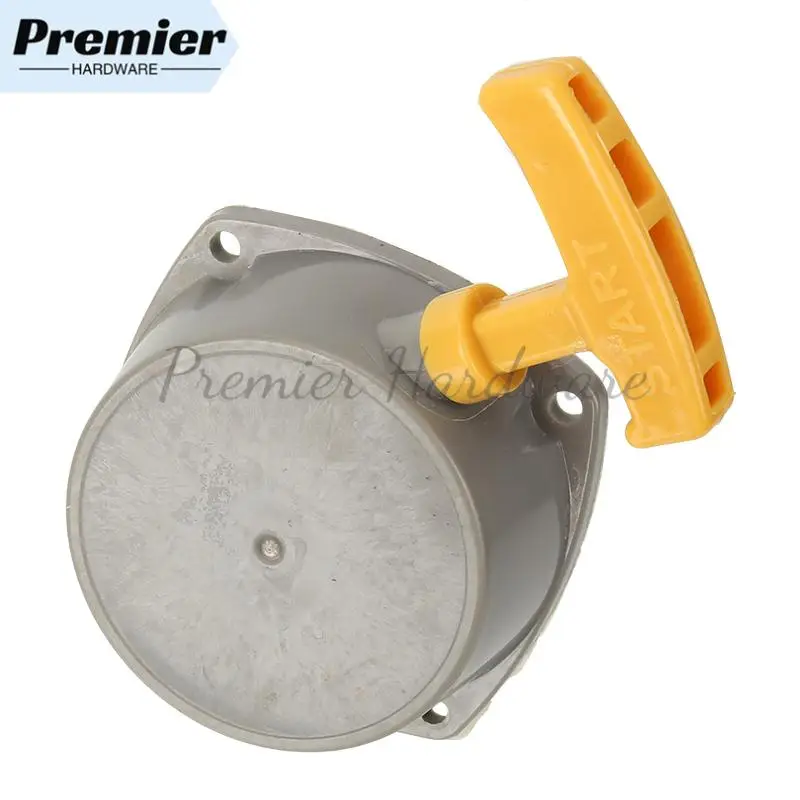 YM-Q-10 gruppo avviamento tosaerba, disco ritorno automatico tirato a mano, avviamento facile, adatto per accessori di ricambio tosaerba