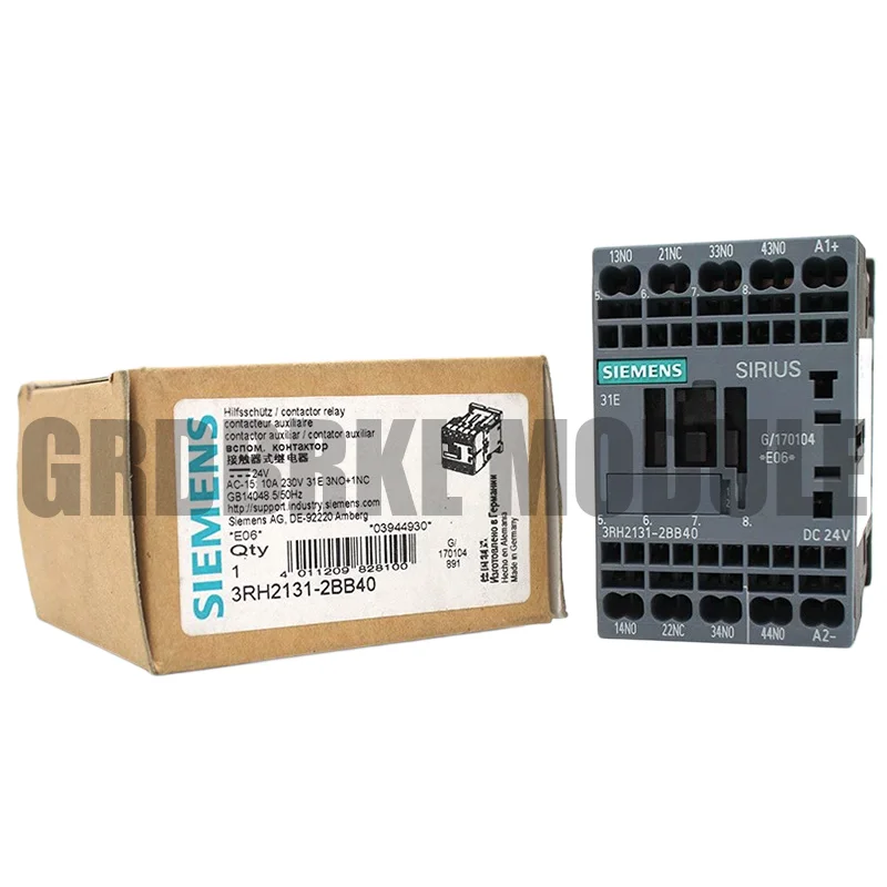 New Original SIEMENS 3RH2131-2BB40  Contactor Relay 24 V DC - view 2