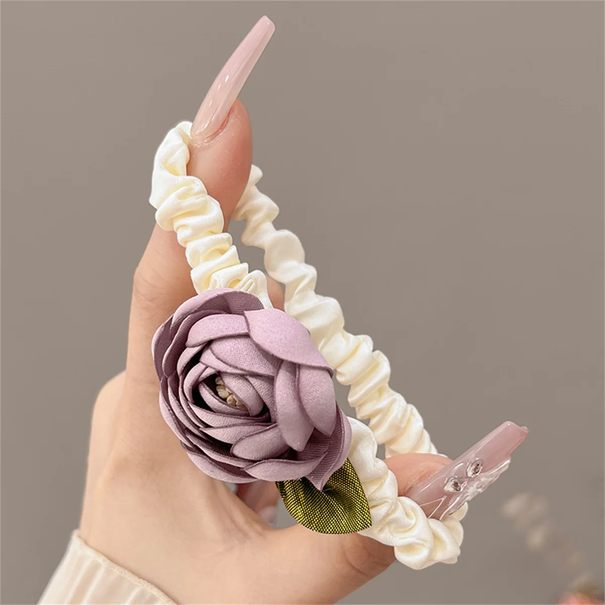 Rose Hair Ties High Stretch Hair Ties Women\'s Hair Accessories Suitable for thick and fine hair Suitable for women and girls