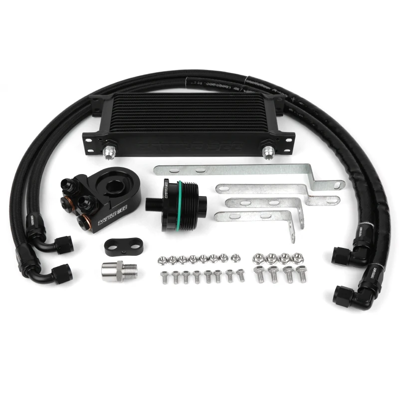 Car modification oil cooling kit for VAG EA888 GEN3 GEN4 Engine oil cooler kit Iron filter version Standard bracket BB-OCK-110-2