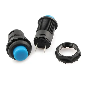 Autolock- und Momentary-Taste-Schalter, DS427, DS428, 12 mm, Off-On, Taste Switch, 3A, 125 VAC, 1,5A, 250 VAC, DS-427, 6PCS 8 Hauptverkaufsschalterhebel - №4