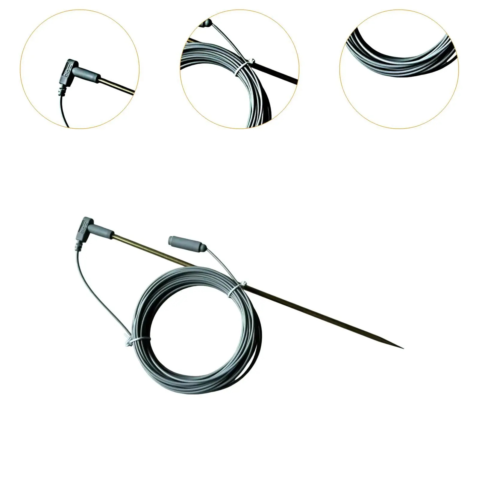 High Continuity Earthing Cord for Grounding Mat Pillow Yoga Accessories Replacement Copper Rod Cable for Bed Sleep Pad