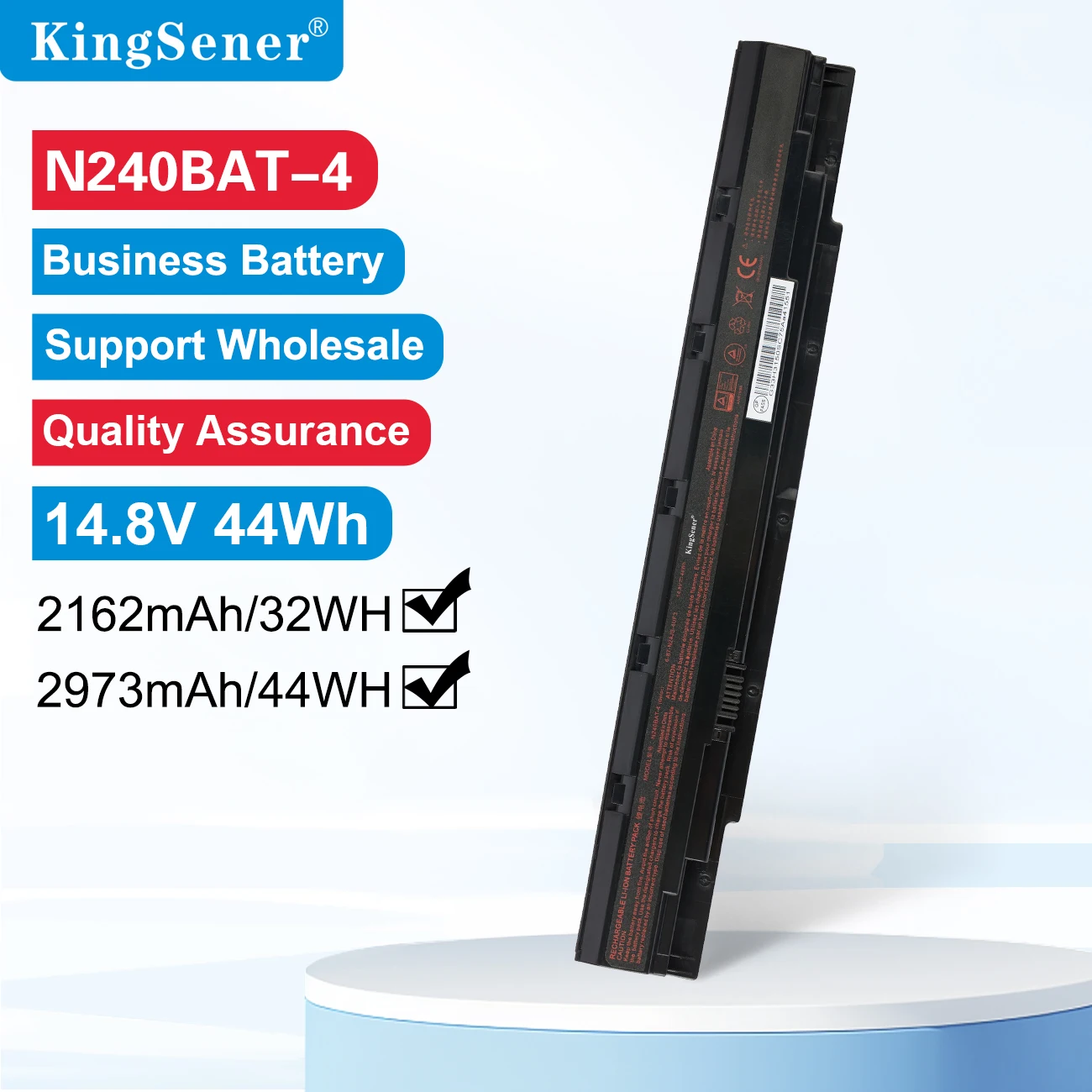 

Аккумулятор Kingsener для ноутбука, 14,8 в, для CLEVO N250LU N250JU N240BU N240JU, для Sager NP3240 6-87-N24JS-42L3 6-87-N24JS42L2