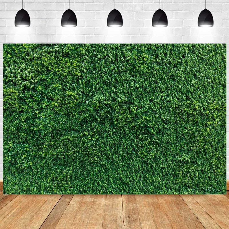 العشب خلفية الجدار لحفلة عيد ميلاد ، أوراق خضراء الزينة ، راية المساحات الخضراء ، خلفية صور الطبيعة ، التصوير الفوتوغرافي