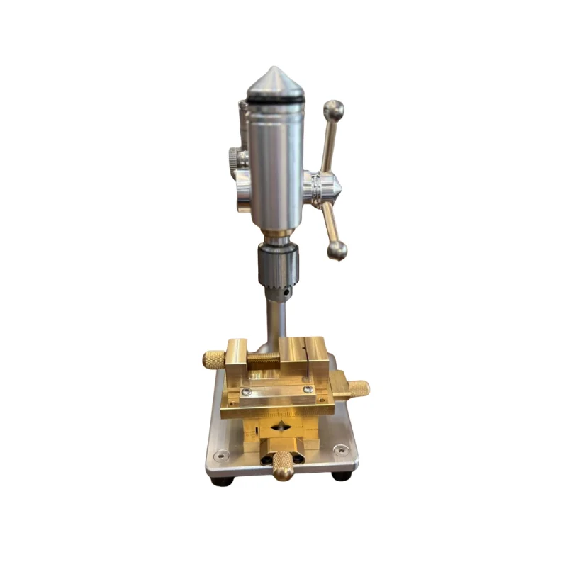 High-Precision Mini Bench Drill – Small Drilling Machine for Micro Precision Watch Repair, Mini Drill Press & Drill Chuck