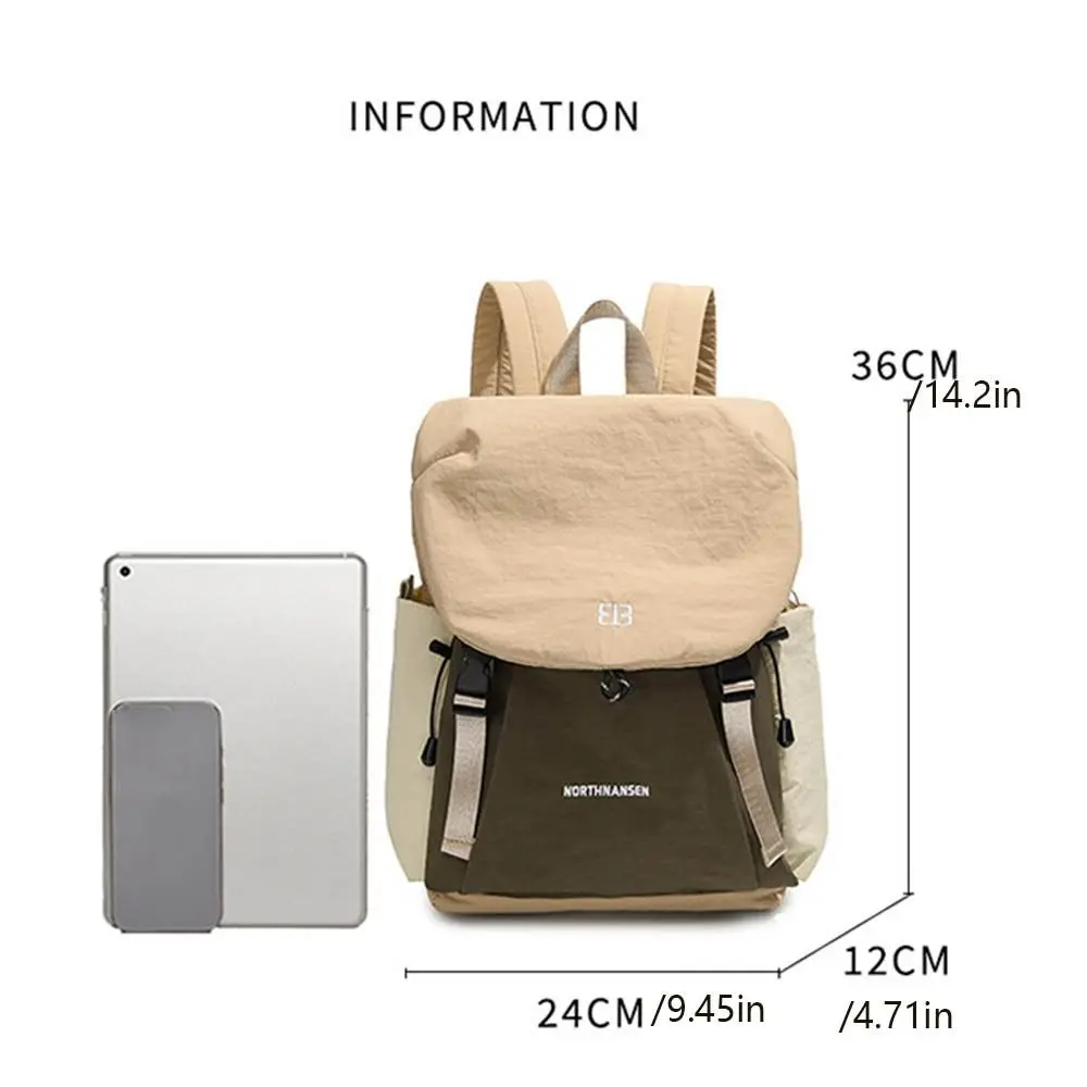 Портативный водонепроницаемый женский рюкзак большой емкости, легкий студенческий школьный рюкзак для колледжа, сумка для ноутбука и книг, унисекс