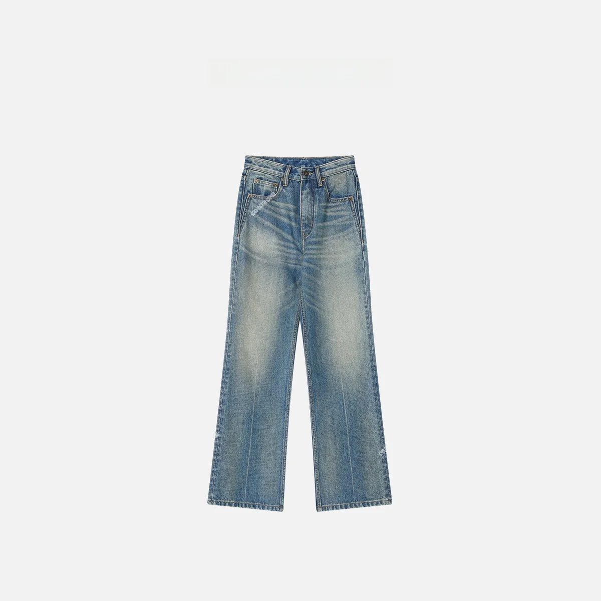 

Zone00 Cotton Vintage adient Color Jeans Waed Straight Leg Pants Women's Faion Summer 2025 Age 30-34