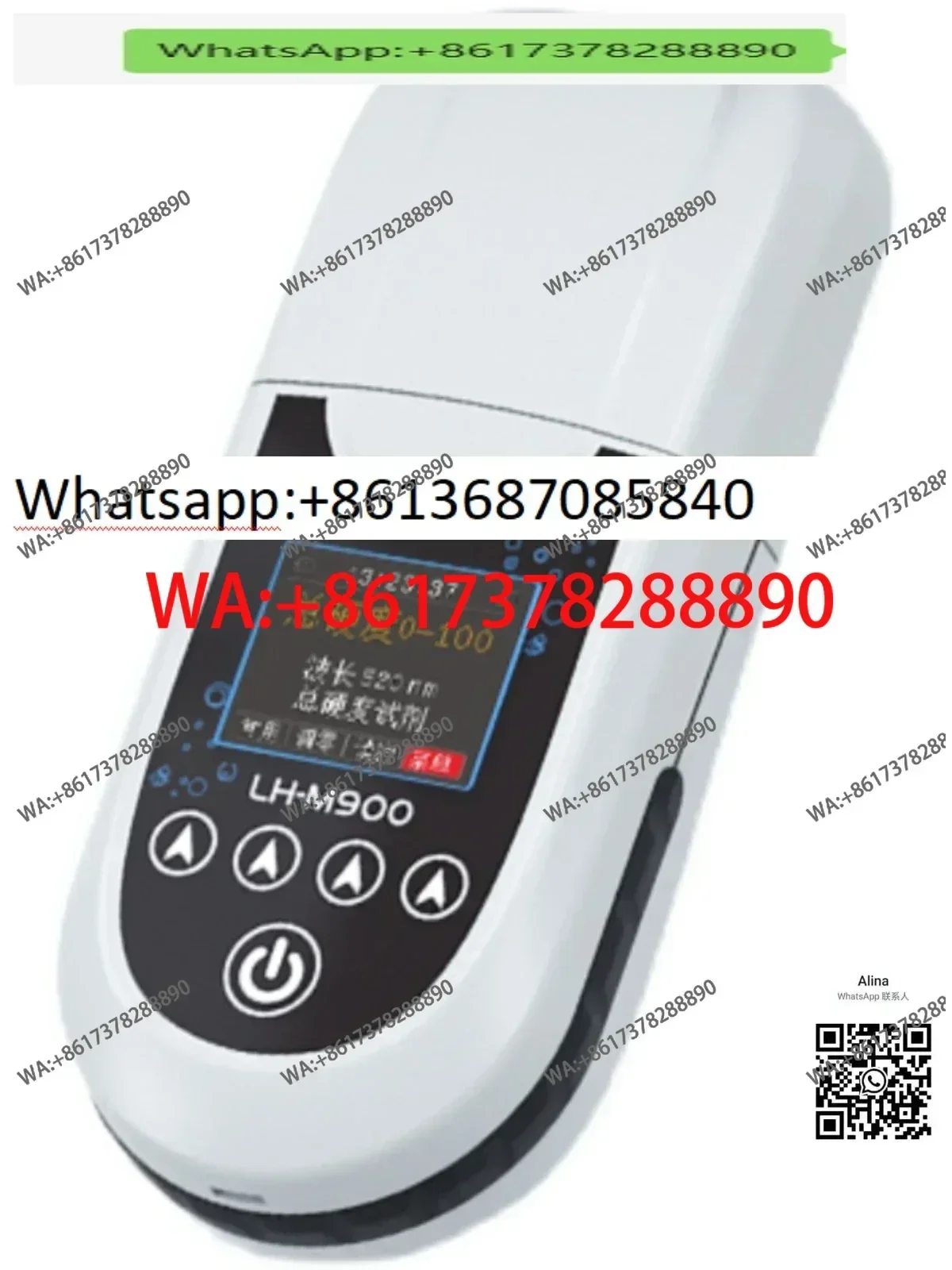 m900 Portable Total Hardness Tester Boiler Water Chloride Ion Determination Demineralized Water Alkalinity Test