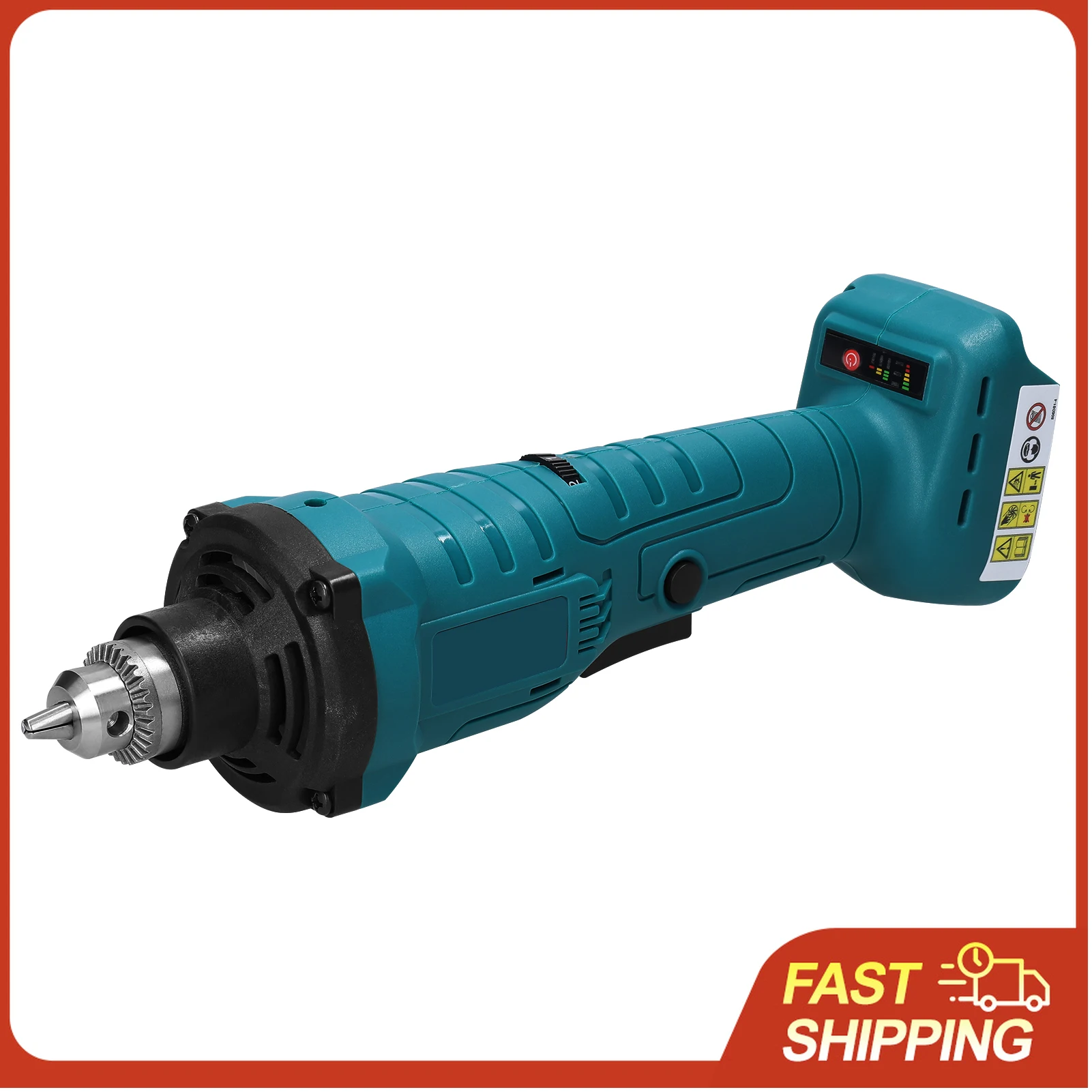

Brushless Electric Polishing Grinding Machine 6mm Chuck, 1200W 6-Speed Adjustable Portable Engraving Tool with Heat Dissipation