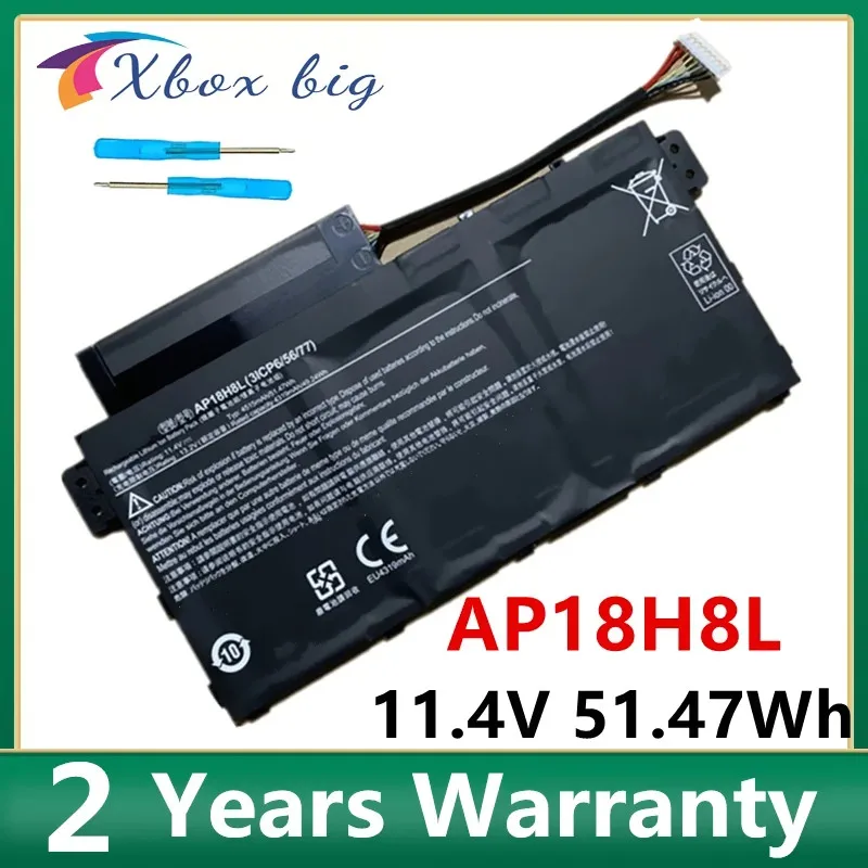 

AP18H8L Battery Apply to Acer Aspire 5 A514-51,A515-53G,SPIN 3 SP314-53 Laptop 11.4V 51.47Wh 4515mAh