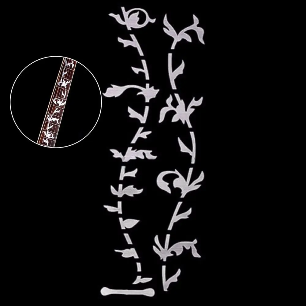 Guitar Parts Music Instrument Decorations Ultra Thin Stickers Guitarra Accessories Cross Inlay Decals Fretboard Sticker