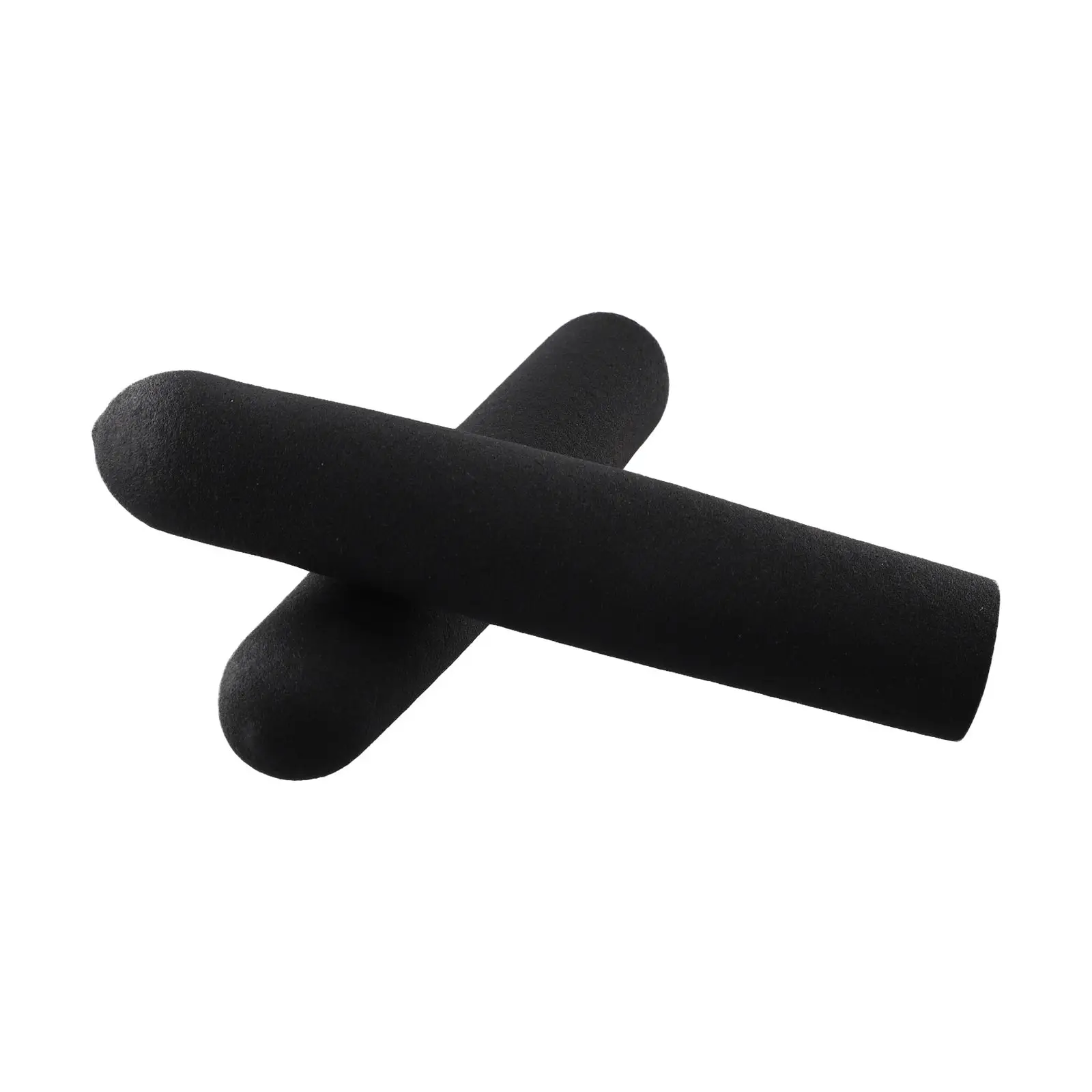 Handlebars Grips Plastic Fitness Equipment Handles Abs Black Install Mm Fitness Equipment PVC Handlebars Grips