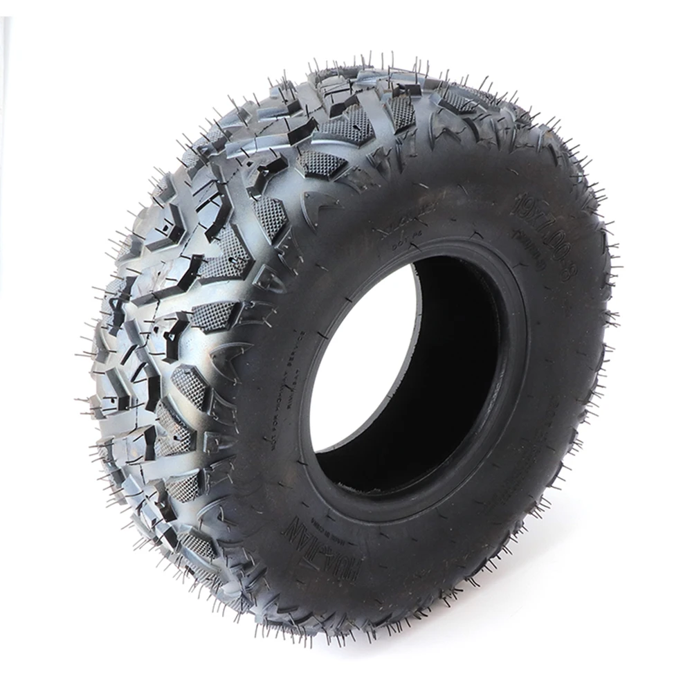 Front Tyres 19x7-8 Rear 18x9.50-8 8-inch Tubeless Tires Vacuum Tire for ATV UTV Go Kart Quad Dirt Buggy Off-road Bike Parts