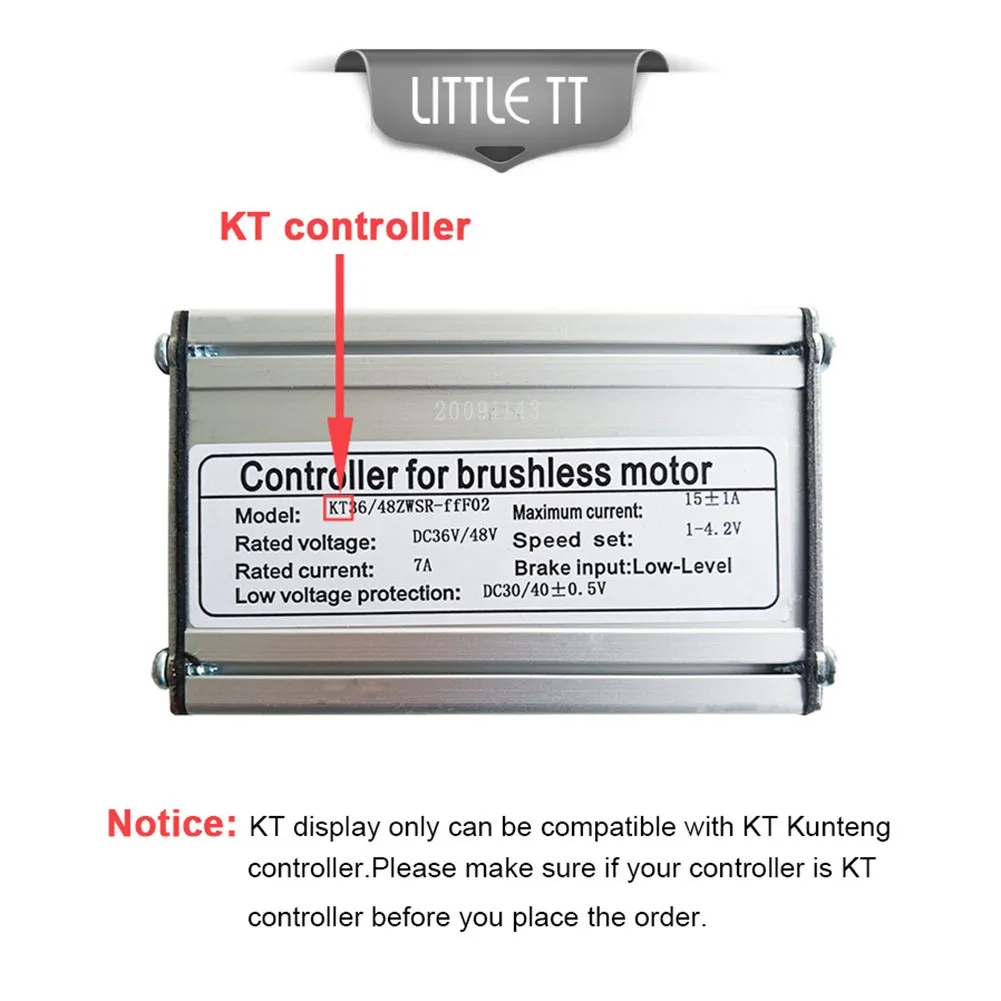 24/36/48V Control Part Bicycle Control Display Electric KT-LED880 Panel Part High Quality Accessories Portable