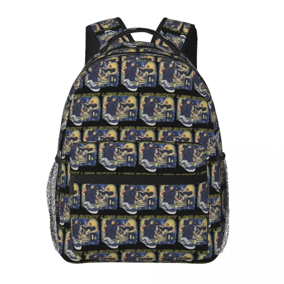 

Vintage Limps Bizkits Art Music Legend 80S Limited Design Backpack Student BookBag Children School Bag Computer Shoulder Bags