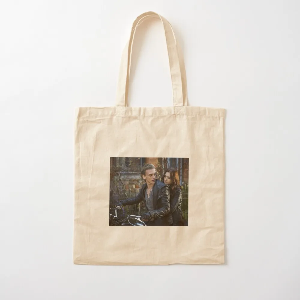 Jamie Campbell Bower Throw Blanket Tote Bag