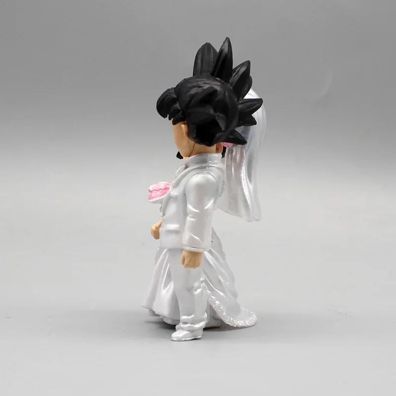 Anime Dragon Ball Z Son Goku Chichi Wedding Mariage Action Figure DBZ Figurine Toys GK Statue PVC Collection Model Gift for Kids