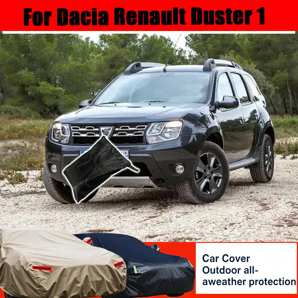 

Outdoor Protection Full Car Cover Snow Cover Sunshade Waterproof Dustproof Exterior Car Accessories For Dacia Renault Duster 1