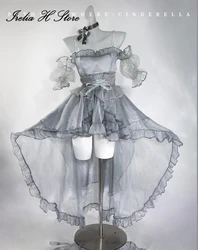 Irelia H Store Anime NI cos KKE Goodess of Victory Cinderella Crystal Princess Cosplay Costume Party Dress Female