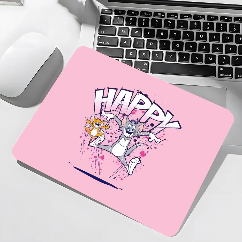 TomS and JerryS Mouse Pad Gamer Large Size Office Desk Protector Mat 450x400X2MM Waterproof Desktop Mouse Pad