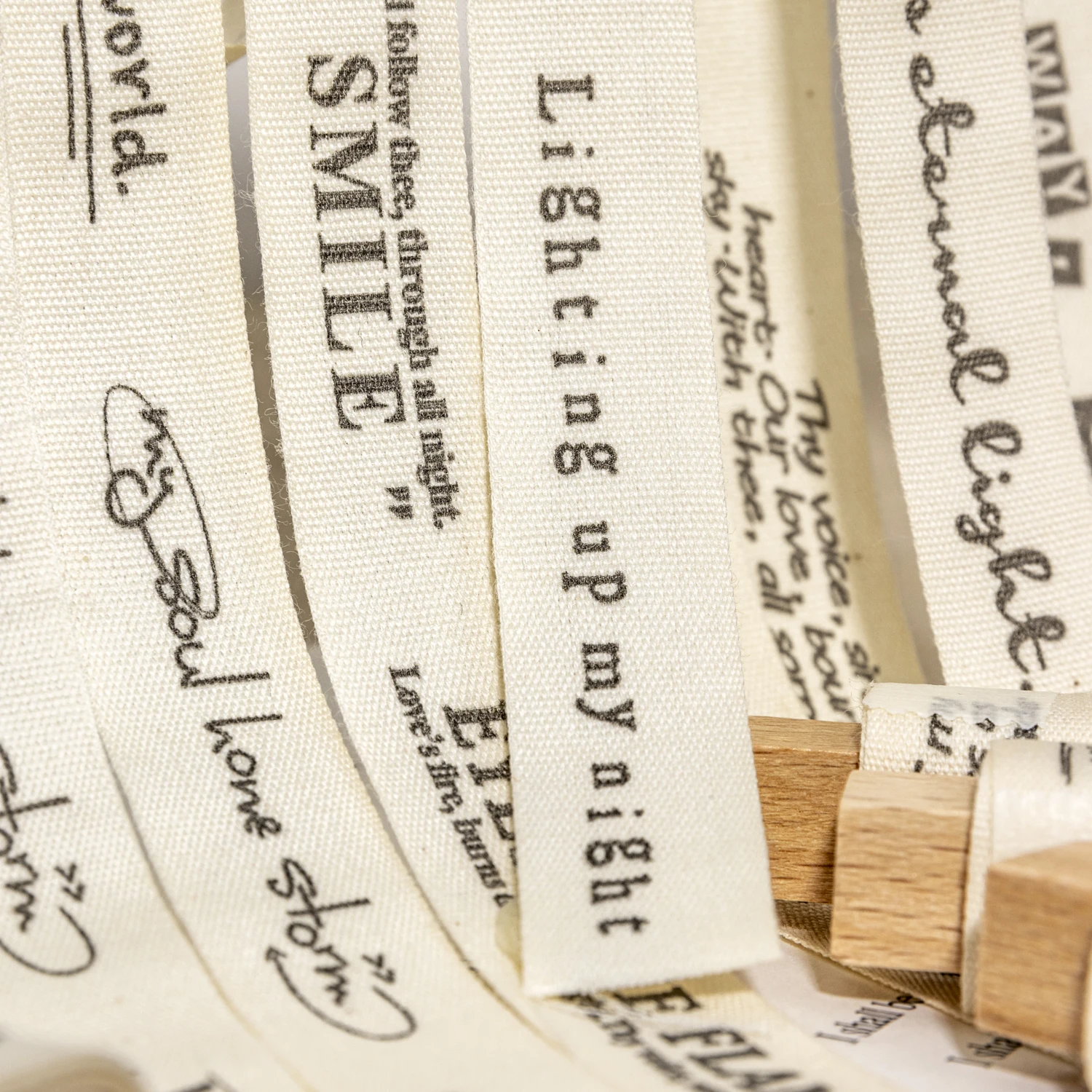 Monologue in Poem Series Vintage English Text Landscape Material Creative DIY Junk Journal Collage Scrapbooking Stationery