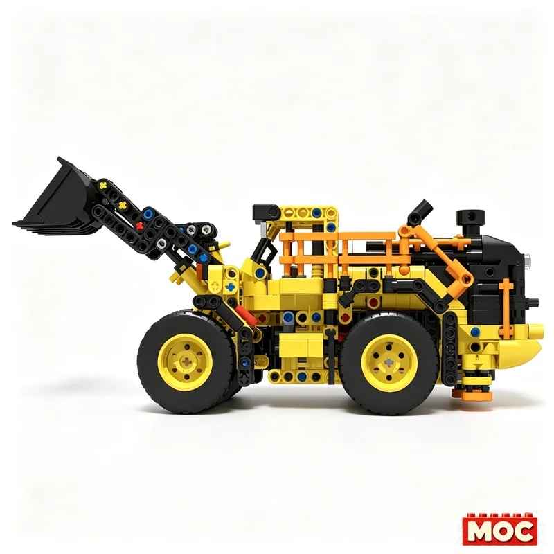 892pcs MOC Urban Engineering L350h Wheel Loader Technic Model Custom Building Blocks DIY Creative Educational Assembly Toy Gift