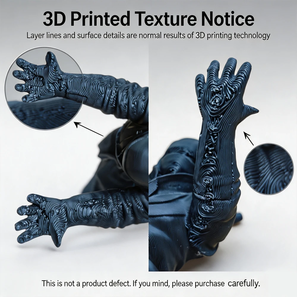 3D‑Printed Ninja Pen Holder Multi‑Functional Desktop Organizer Cool Ninja Figurine Pen Stand Creative Desk Decor Ornament Gift gallery 4
