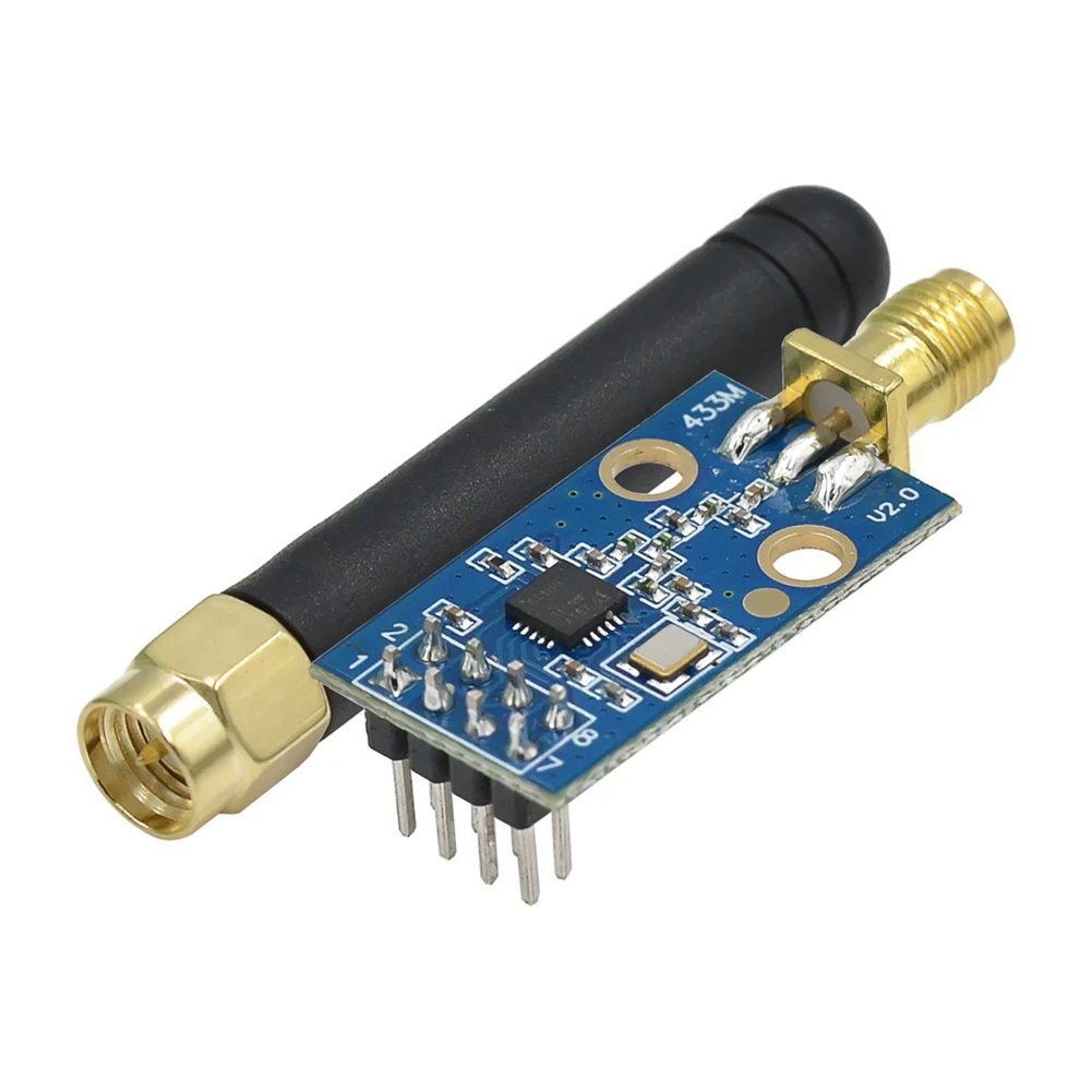 B50B-CC1101 Wireless Module With SMA Antenna Wireless Transceiver Module For 433MHZ Enhance The Signal
