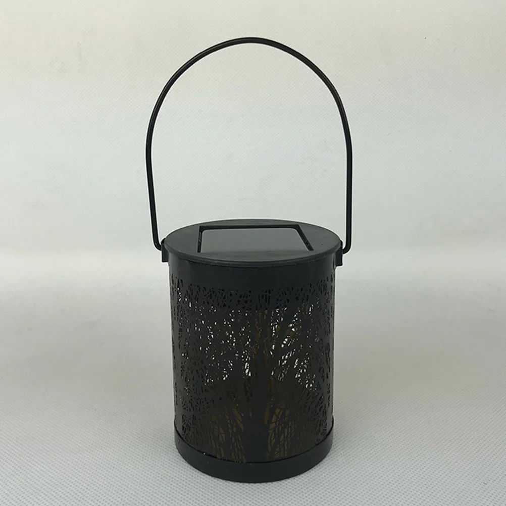 

2pcs Solar Lanterns Cylindrical Vintage Garden Lamp Outdoor Courtyard Light Energy-Saving Eco-Friendly Ip44 Waterproof For Yard