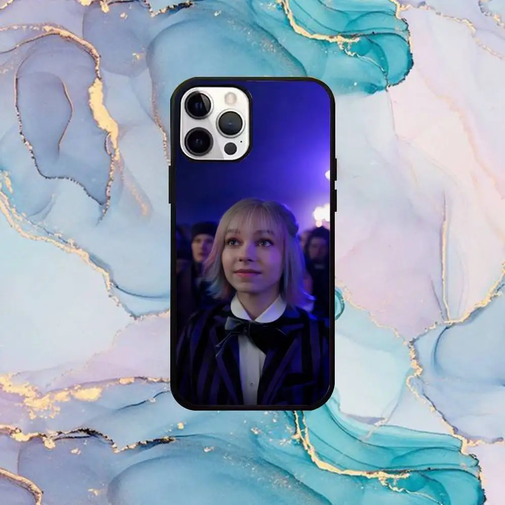 حافظة هاتف E-Emma Actor M-Myers لهاتف iPhone17,16,15,14,13,12,11 Plus، Pro Max شحن لاسلكي مغناطيسي Magsafe