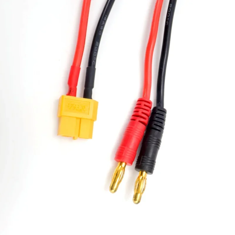 สายชาร์จแบตเตอรี่ Imax B6 B6AC พร้อมอะแดปเตอร์เชื่อมต่อ 8 in 1 หัวชาร์จ 4.0 มม. แบบ Banana TRX Tamiya สำหรับแบตเตอรี่ Lipo ของรถบังคับวิทยุและโดรน