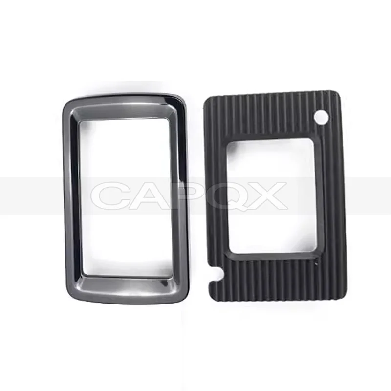 CAPQX For CHANGAN CS95 2019-2021 Car Front Bumper Adaptive Cruise Cap Frame Radar ACC Cover ACC Module Front Radar Trim Cover