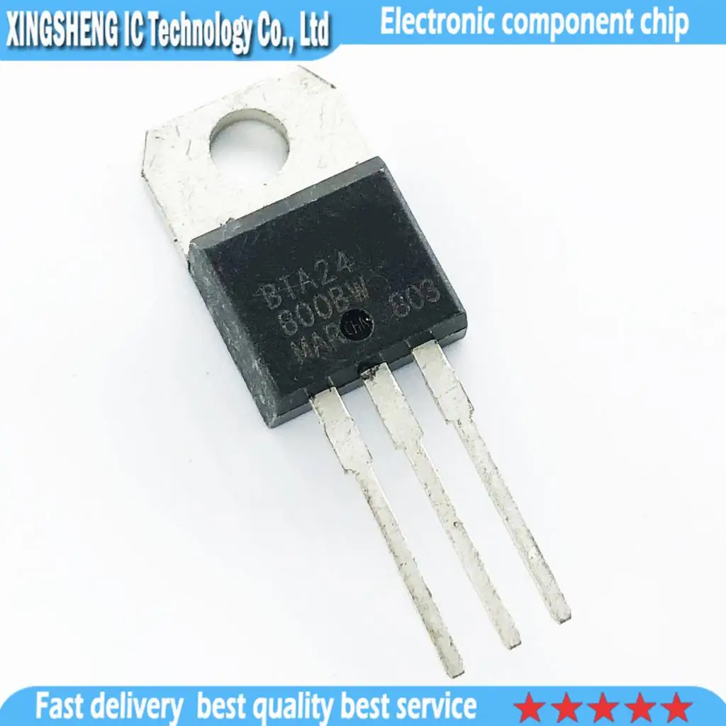 10pcs BTA24-800B BTA24 800B TO220
