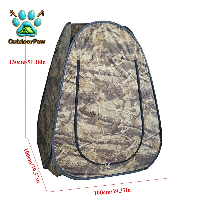 Camouflage Outdoor Changing Room Tent, Foldable High-speed Temporary Toilet, No Need To Build Bird Watching,Fishing Shower