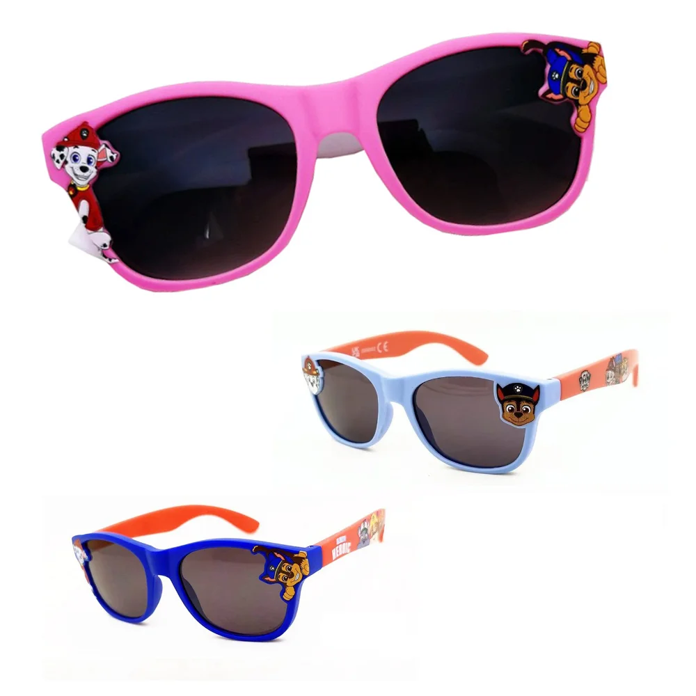 Paw Patrol Cartoon Sunglasses Chase Marshall Anime Dog Print Ultraviolet-proof Glasses Kids Girls Gifts Summer Sunscreen Sunnies