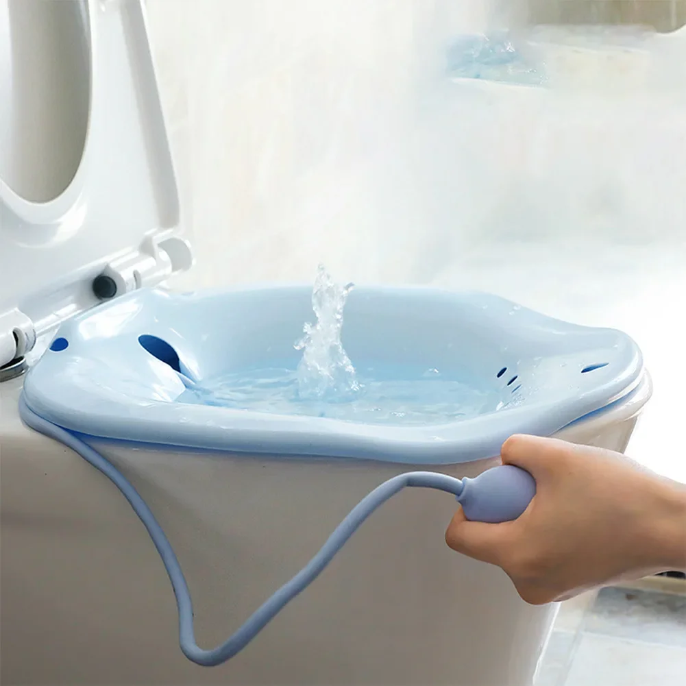 Woman Folding Portable Bidet Maternal Self Cleaning Private Parts Hip Irrigator Perineum Soaking Bathtub Hemorrhoid Treatment