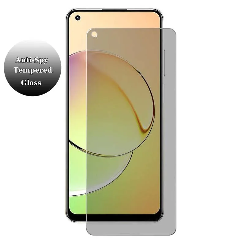 حافظة حماية للشاشة من الزجاج المقسى مضادة للتجسس لهاتف oppo reno5 4g 5g على opporeno5 reno 5 6.4 6.43 زجاج الخصوصية الواقي