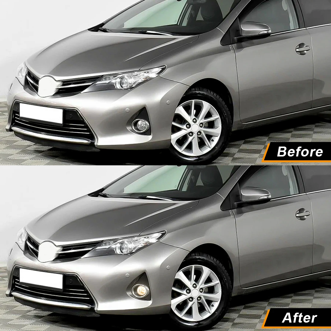 Front Fog Lamps For Toyota Auris 2014 2015 Halogen LED Car Fog Lights Assembly with Harness Driving Lights Car Accessories 12V view 6