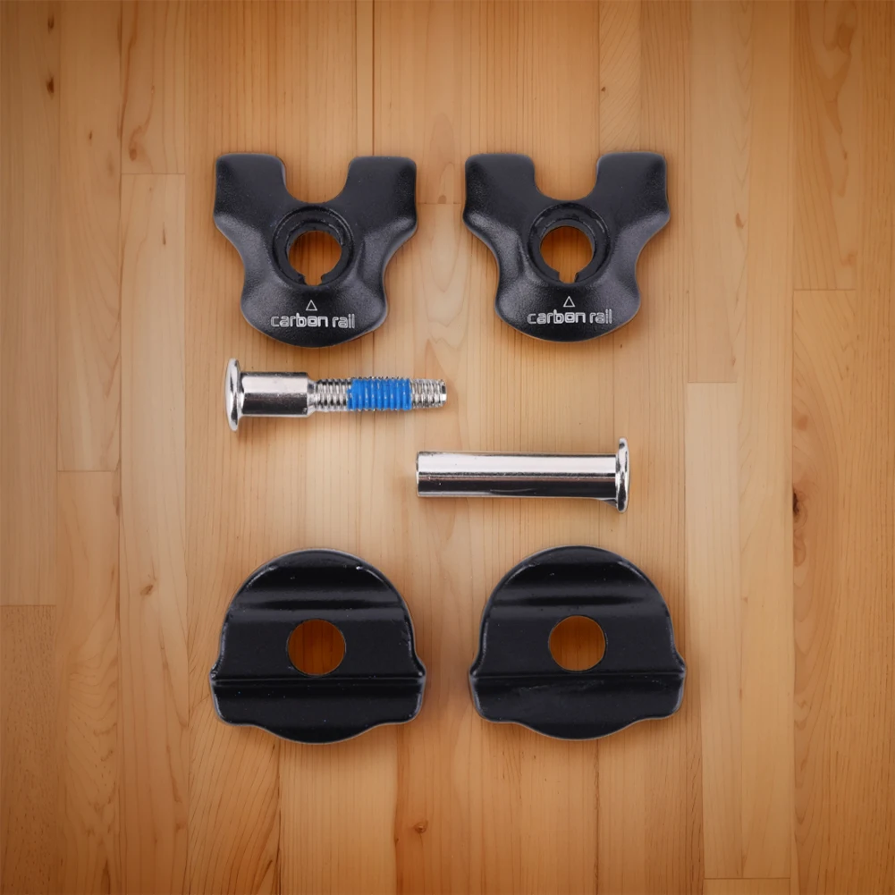 

Bike Seatpost Clamp Carbon Rail Cushion Seatpost Clips Bicycle Seatpost Clamp for Oval/Round Clips