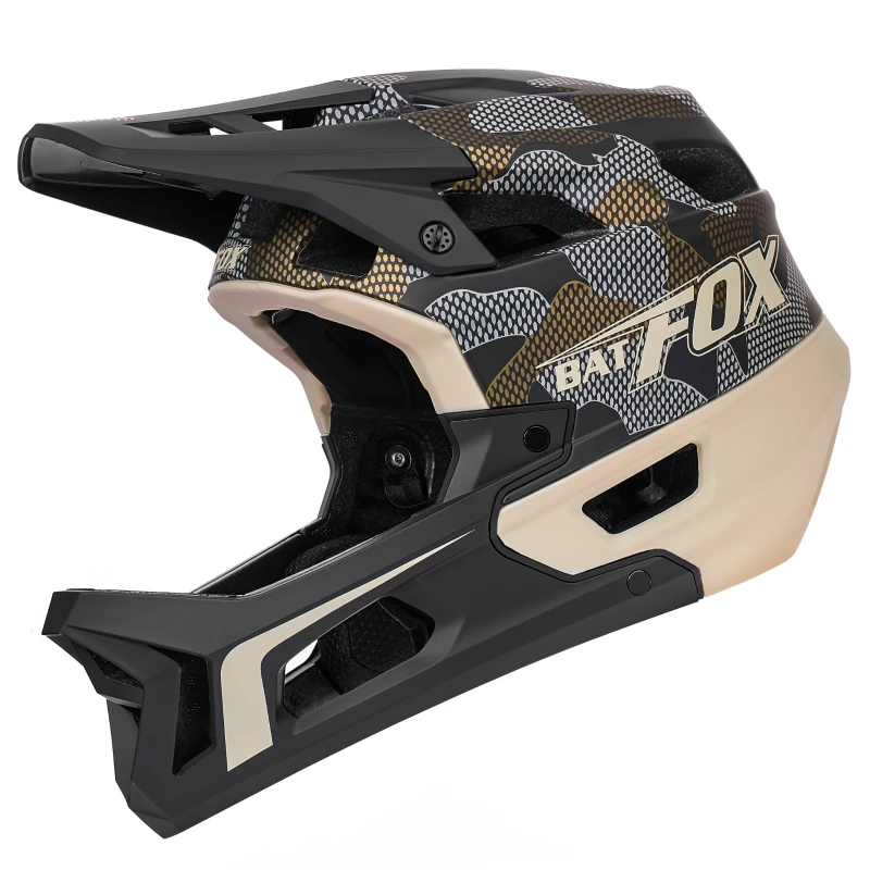 BATFOX フルフェイスMTBヘルメット 大人用