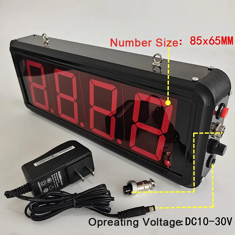 CHEETIE CP137 LED 4 Digits Automatic Counting Red Number Display Count up Digital Counter With ifrared Sensor