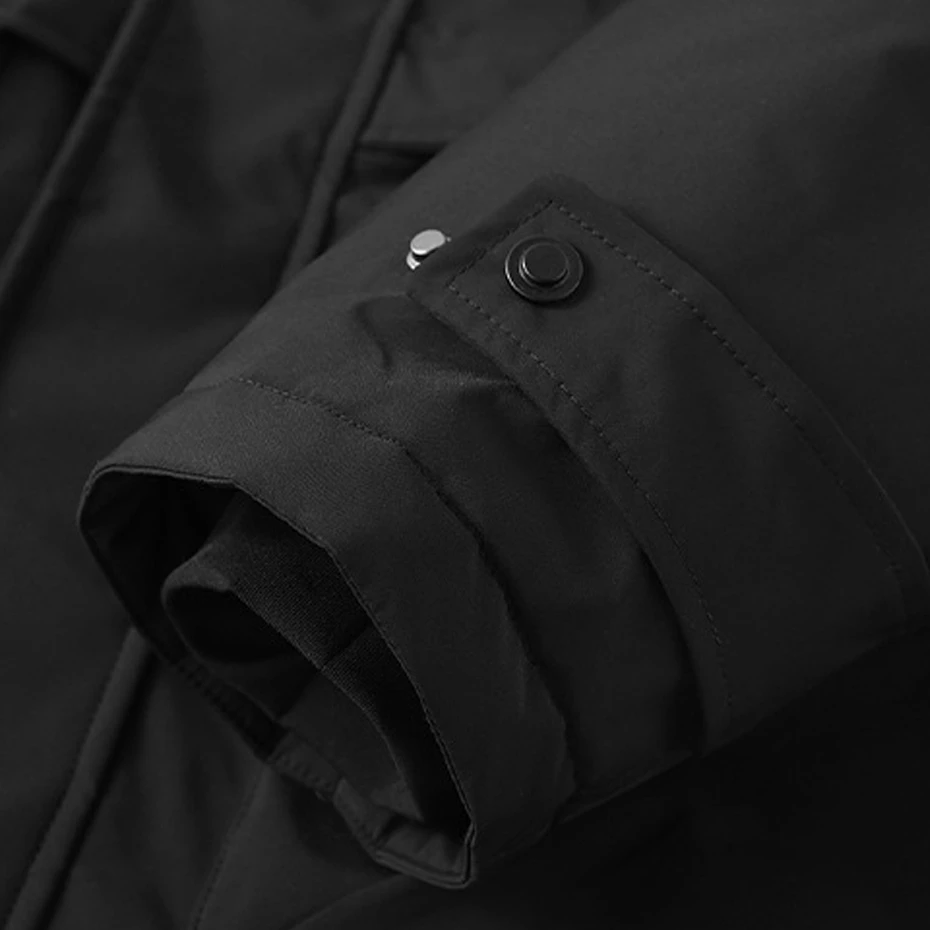 Parka invernale da uomo giacca a vento impermeabile spessa 10XL Cappotto taglie forti Moda Casual Cargo Parka Capispalla maschile da esterno