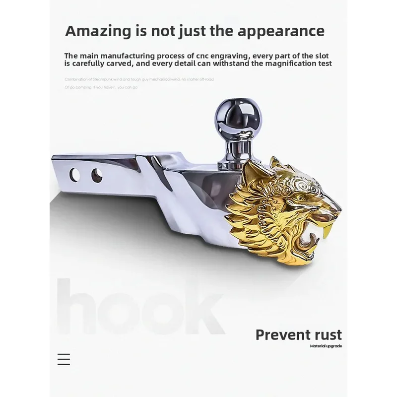 High Quality Trailer Hook Trailer Bar For Wrangler Tank 300 400 Raptor F150 Defender Rogue