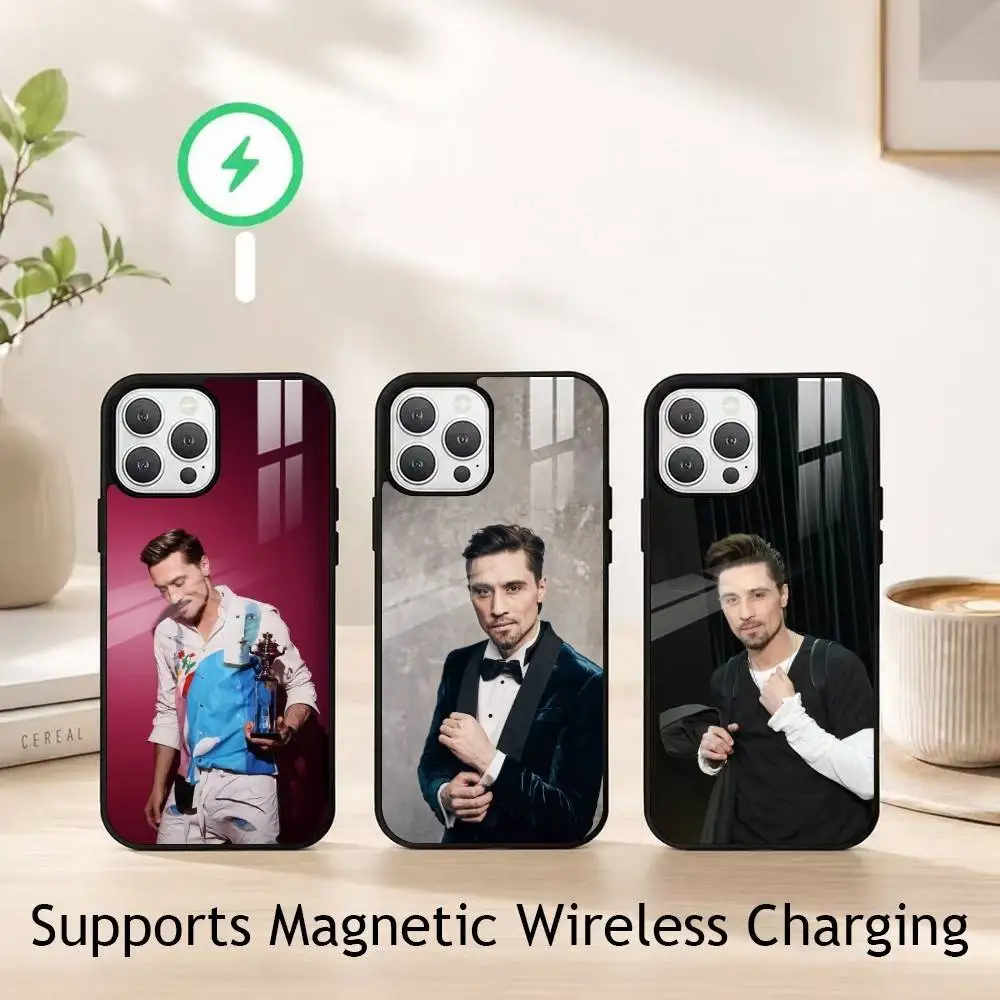 Dima B-Bilan Believe gift Phone Case For iPhone18,17,16,15,14,13,12,11 Plus,Pro Allows magnetic wireless charging