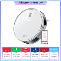 ILIFE V20 Robot Vacuum Cleaner, 5000Pa suction, SOF LiDAR Smart Navigation, APP Control, Customizable cleaning, Self charging
