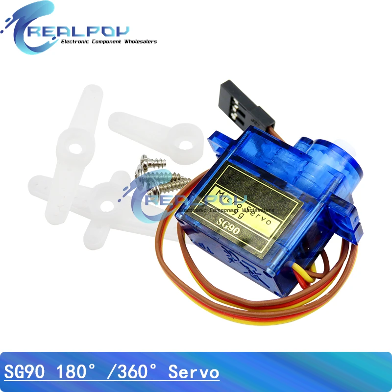 SG90 9g Mini Micro Servo Silnik DC o wysokiej mocy Inteligentna elektronika dla robotów Arduino RC 250 450 Helikopter Samolot Samochód Łódź DIY