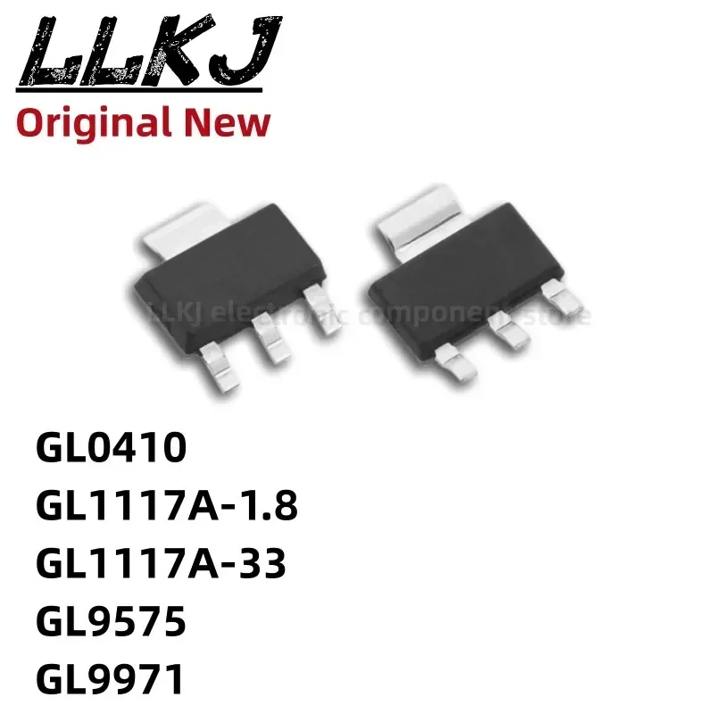 1pcs GL0410 GL1117A-1.8/3.3/33 GL9575 GL9971 SOT223 MOS FET SOT-223
