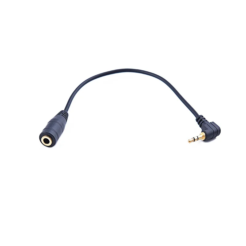 Słuchawki Stereo 2.5MM męski do 3.5MM żeński Adapter gniazdo Audio konwerter