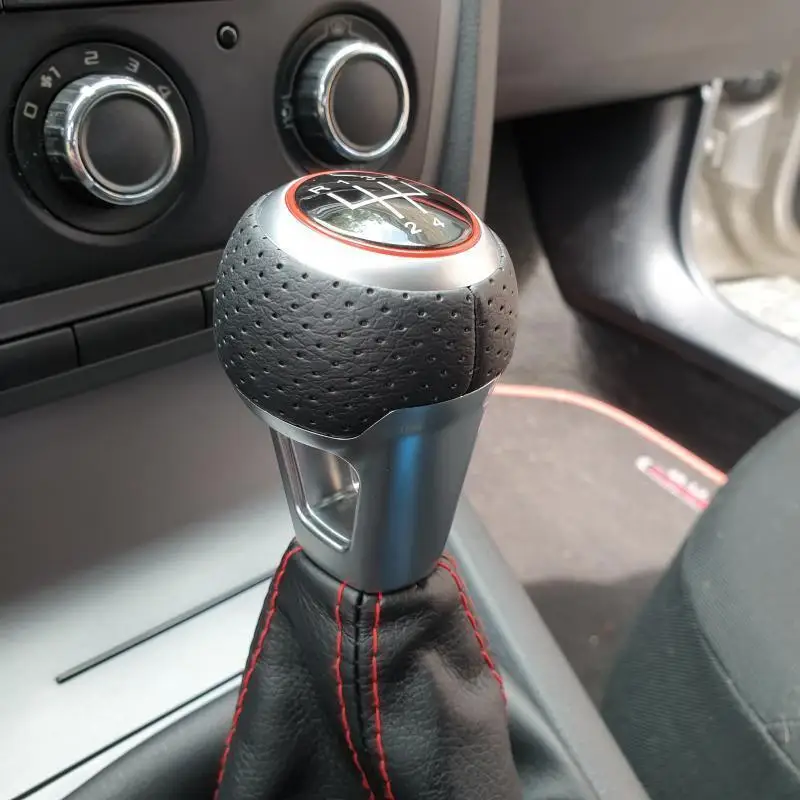 Manual 5 6 Speed Gear Shifter Stick Knob HandBall For Audi TT TTS A3 S3 A4 A6 Golf Passat Lever Sihifter Stick Pen Handle Head